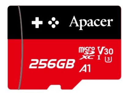  Зображення Карта пам`ятi MicroSDXC 256GB UHS-I/U3 Class 10 Apacer (AP256GMCSX10U7-RAGC) 